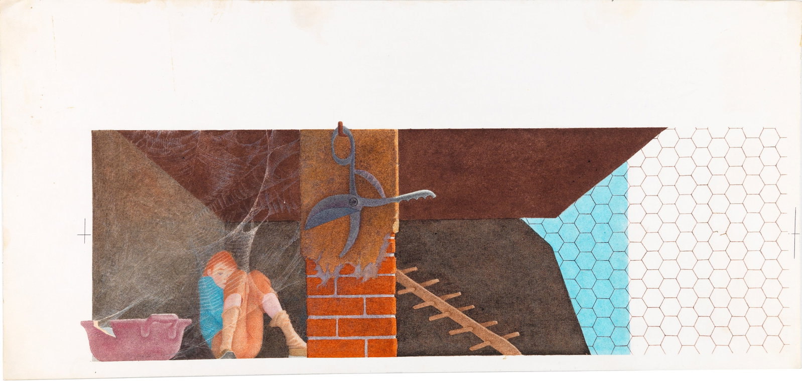 Ugo Fontana - Carrot skin, 1966 (1 of 1)