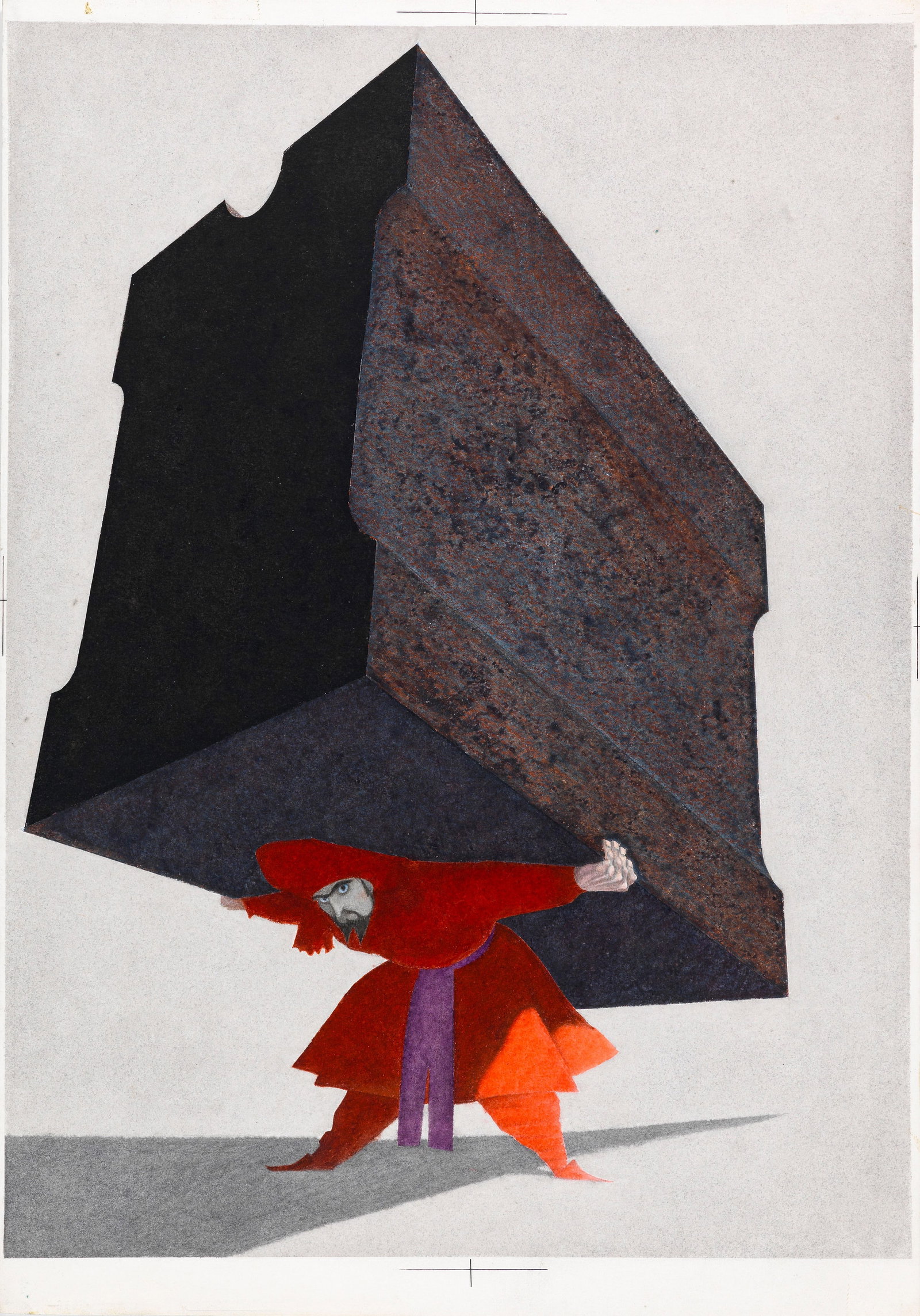 Ugo Fontana - The flying carpet, 1968 (1 of 1)
