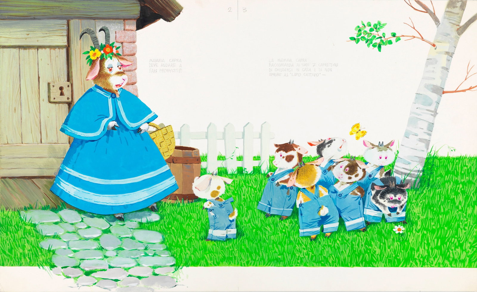 Libico Maraja - The Wolf and the Seven Little Goats, 1978 (1 of 1)
