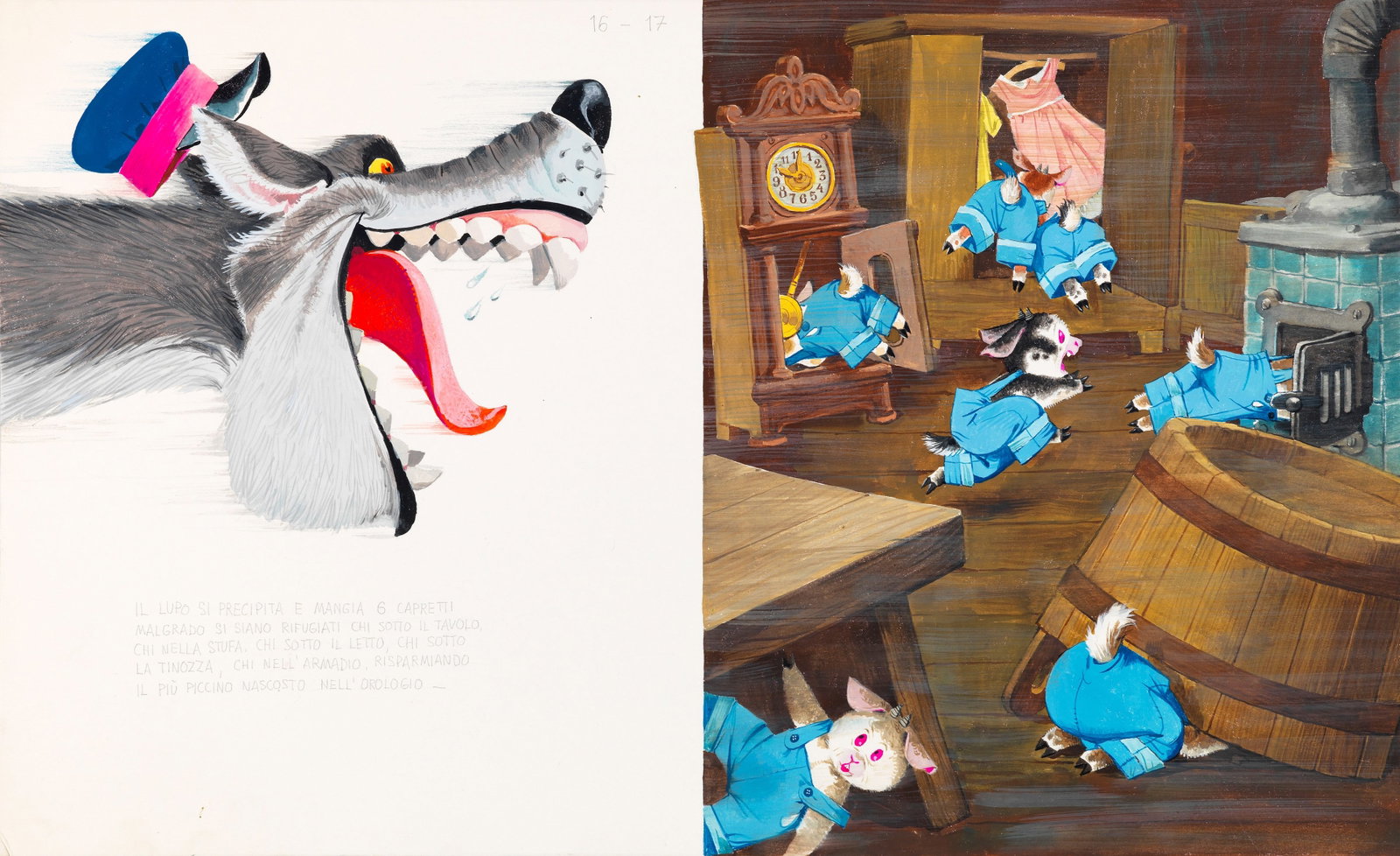 Libico Maraja - The Wolf and the Seven Little Goats, 1978 (1 of 1)
