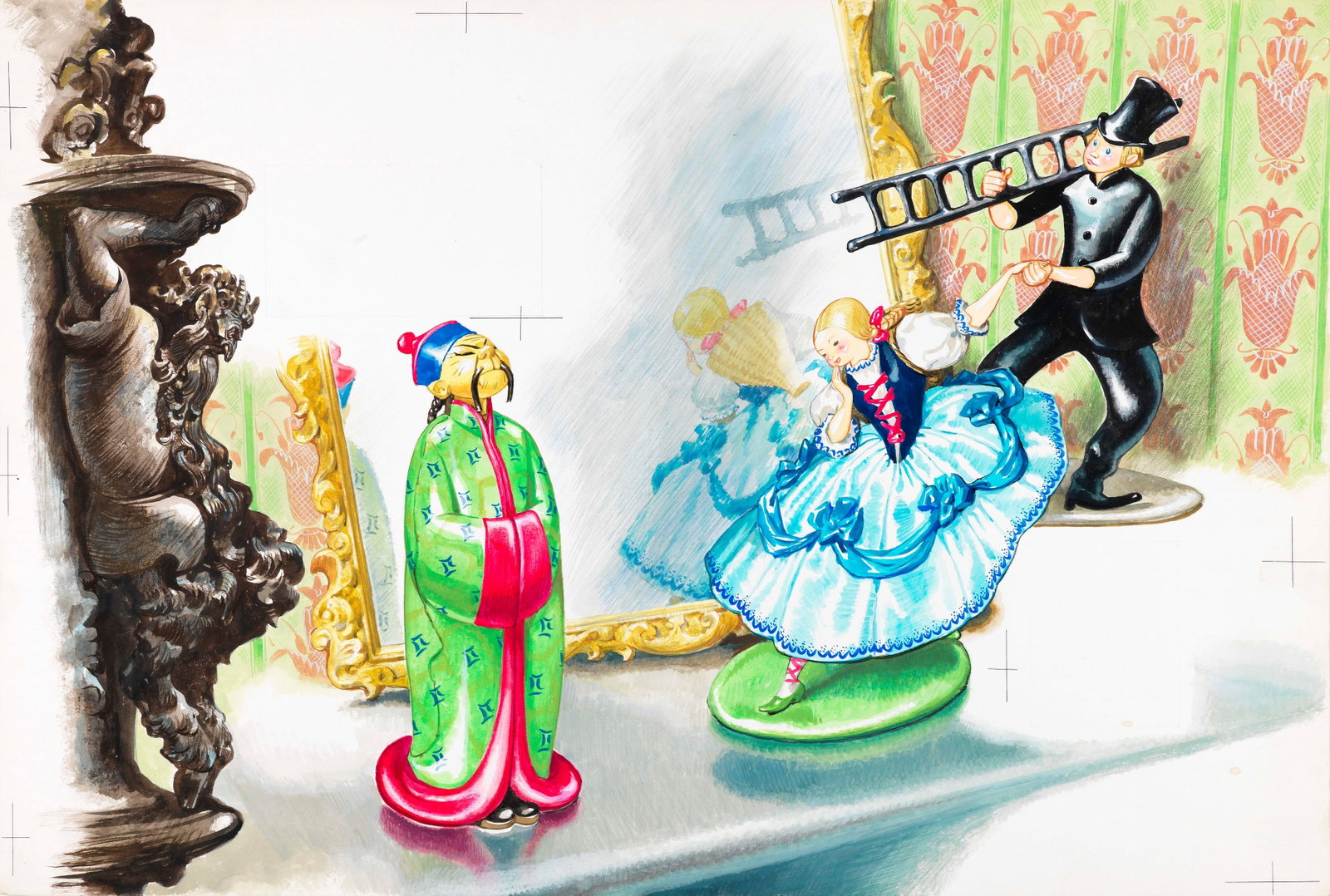 Libico Maraja - The Shepherdess and the Chimney Sweep, 1966 (1 of 1)