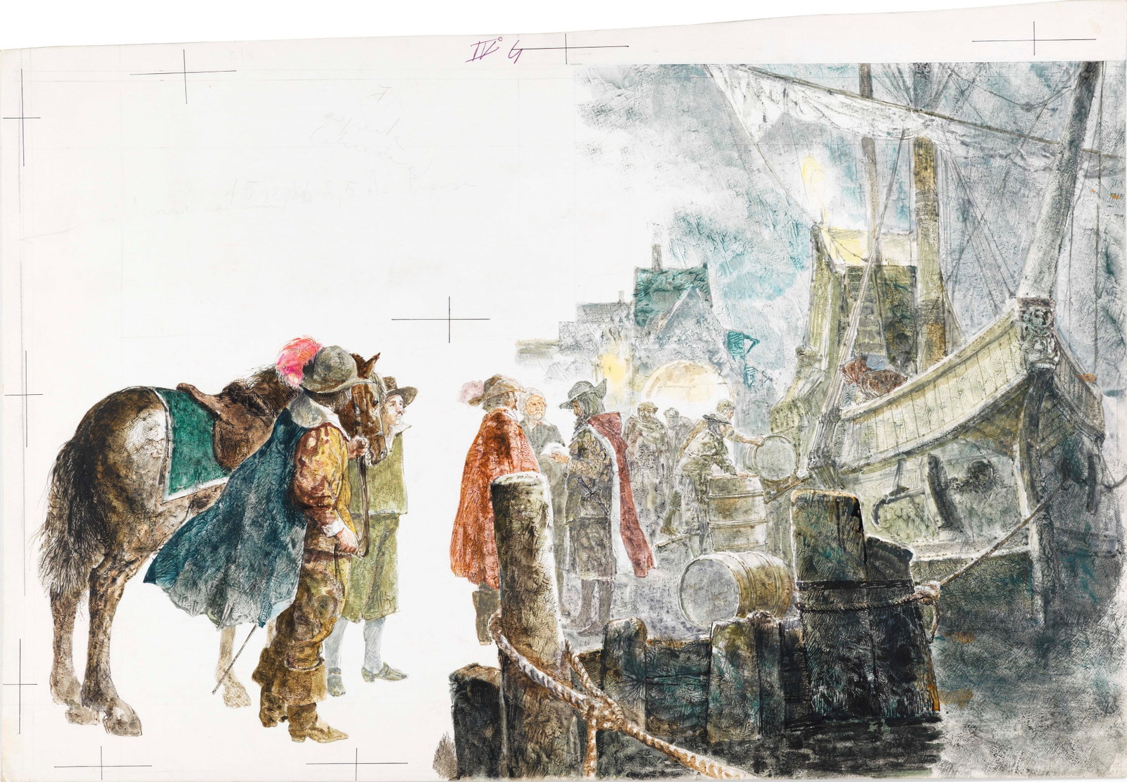 Gianni Benvenuti - The Three Musketeers, 1965 (1 of 1)