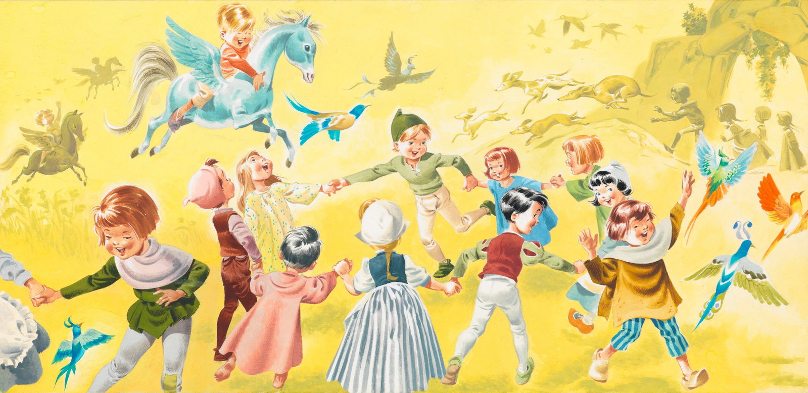 Tony Wolf (Antonio Lupatelli) - The Magic Piper, 1964 (1 of 1)