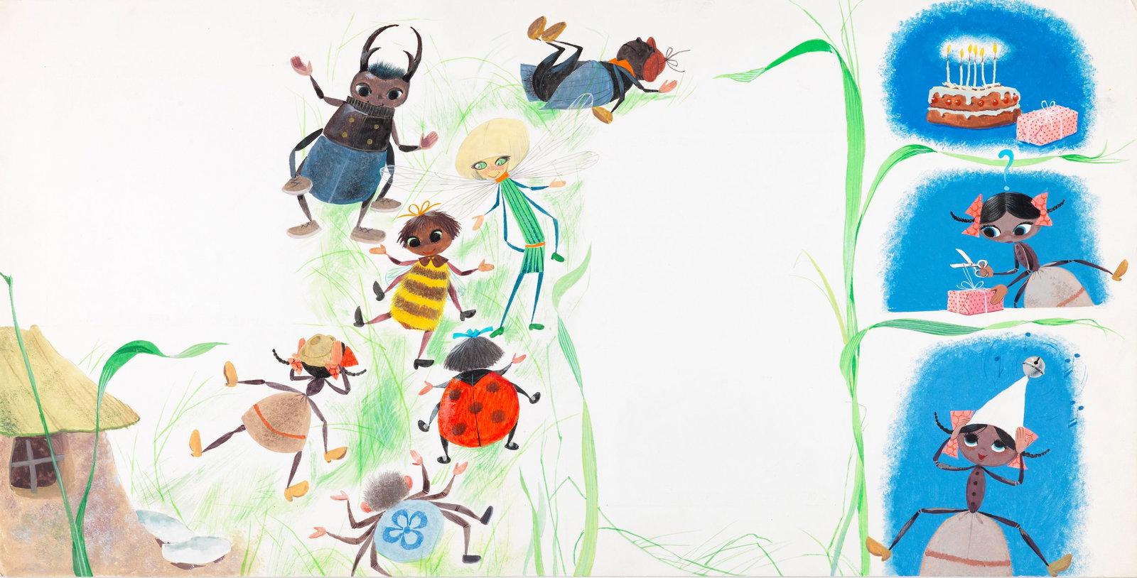 Libico Maraja - Cesarina, the gentle little ant, 1970 (1 of 1)
