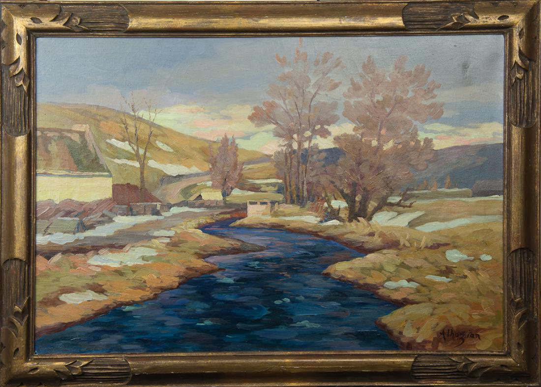 Ohannes Alhazian | Armenian | Landscape | Oil on Canvas (1 of 7)