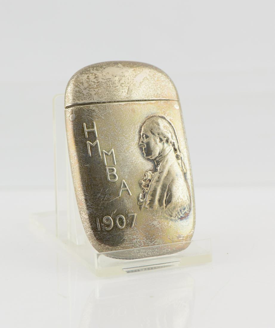 George Washington Gorham Sterling Silver Match Safe (1 of 5)