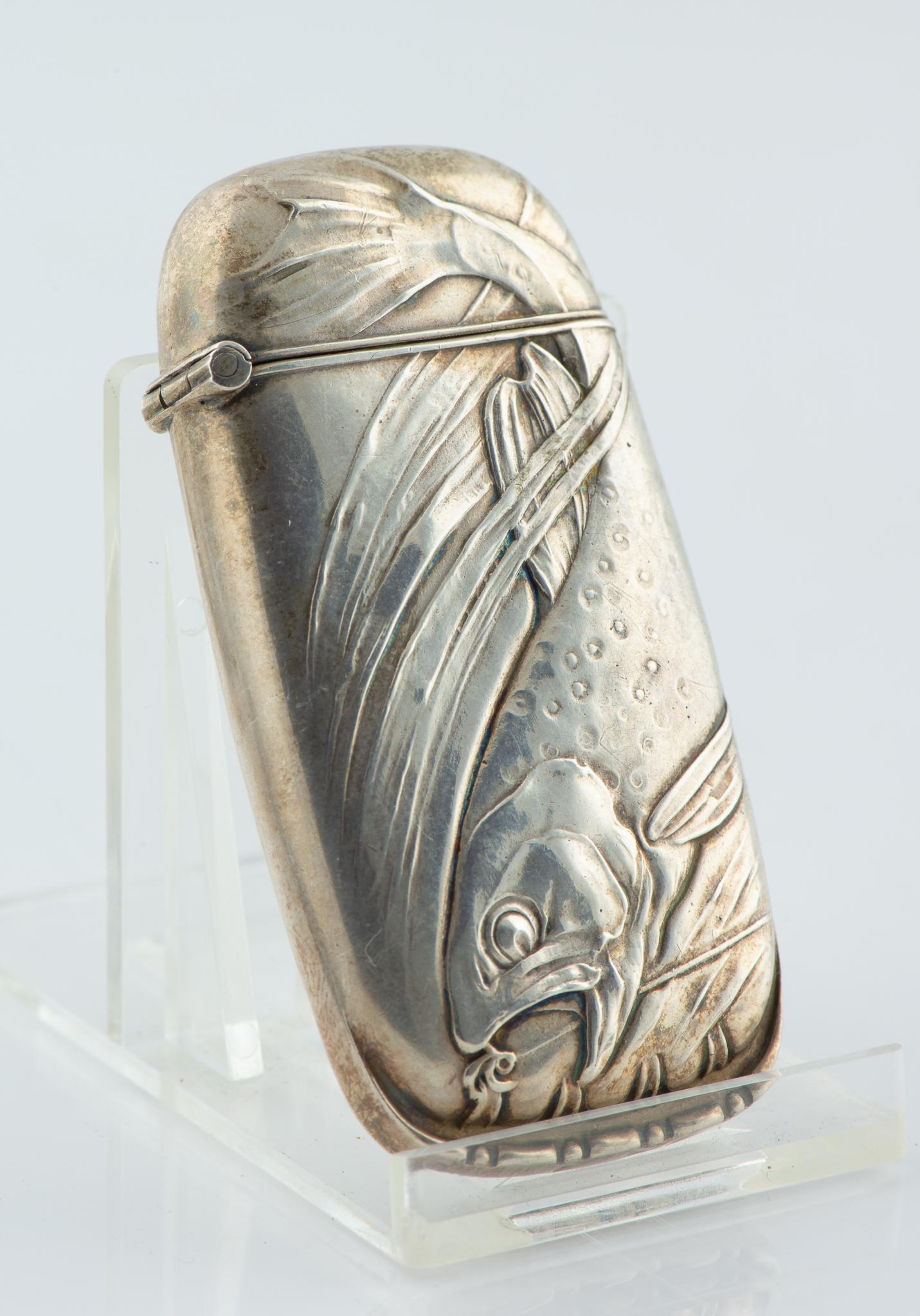 Gorham Match Safe / Vesta Case Fish (1 of 5)