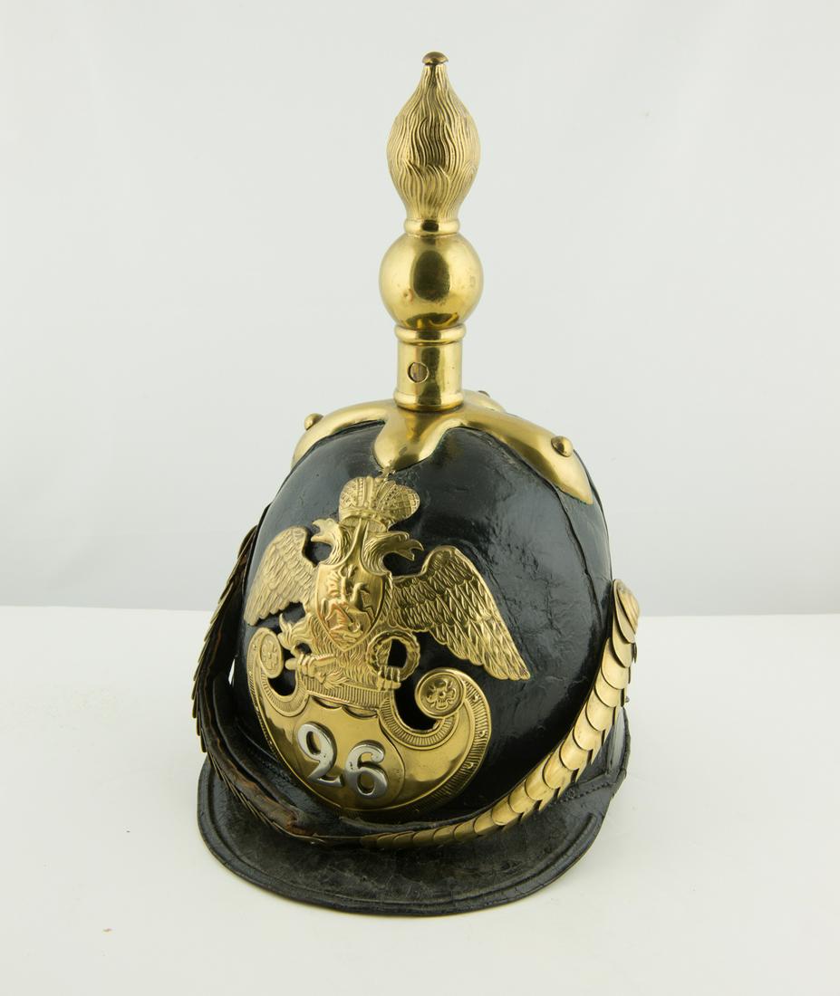 A rare Imperial Russian 1844 model 26 TH Mogilevsky Infantry Helmet (1 of 5)