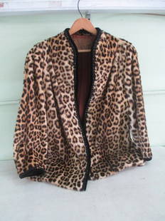 Curtis Stewart Real Leopard Jacket: Curtis Stewart Real Leopard Jacket