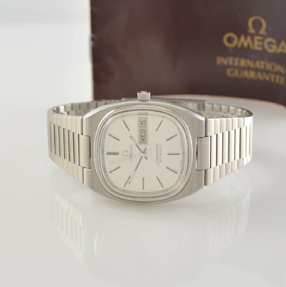 OMEGA Seamaster stainless steel gents wristwatch (1 of 8)