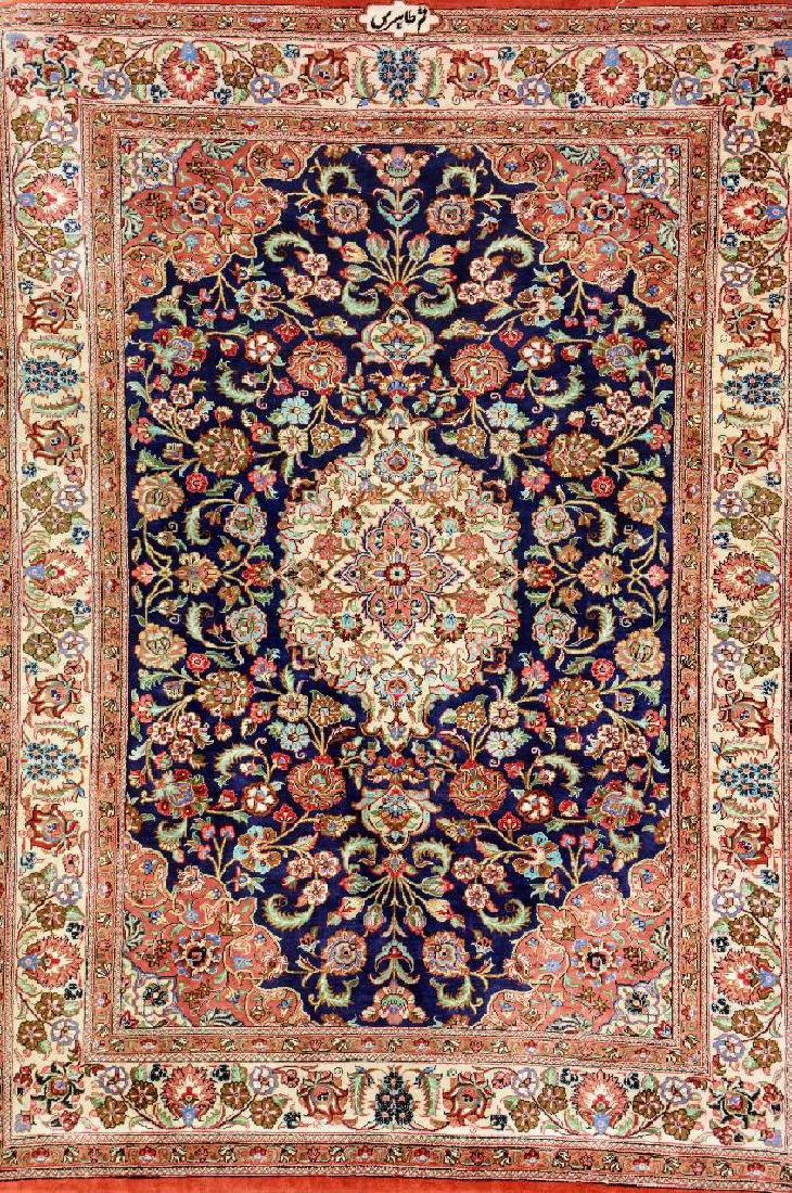 Silk Qum Rug (Signed), (1 of 1)