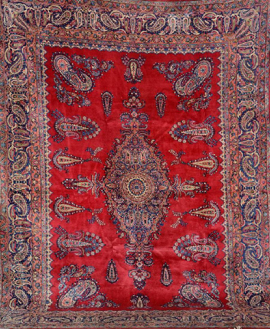 US Kirman-Lawar Carpet, (1 of 1)