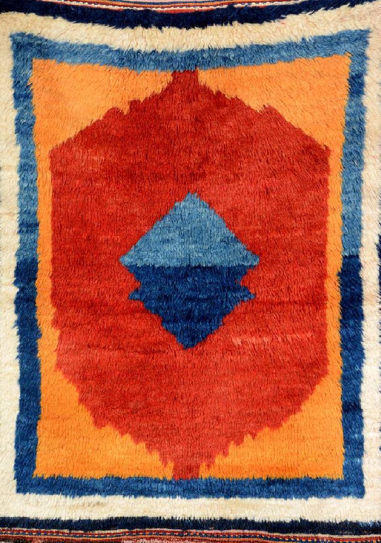 Double Sided Gabbeh Rug (Dorujeh), (1 of 2)