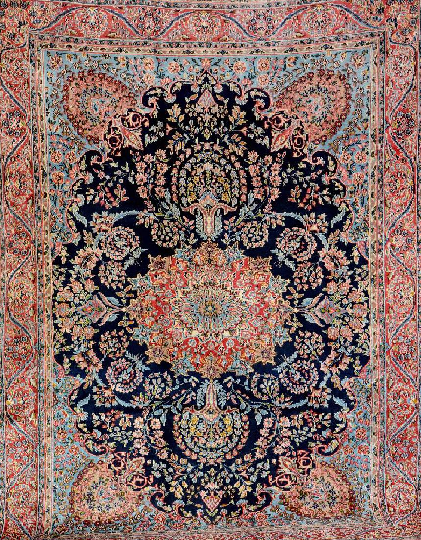 Kirman-Lawar Carpet, (1 of 1)