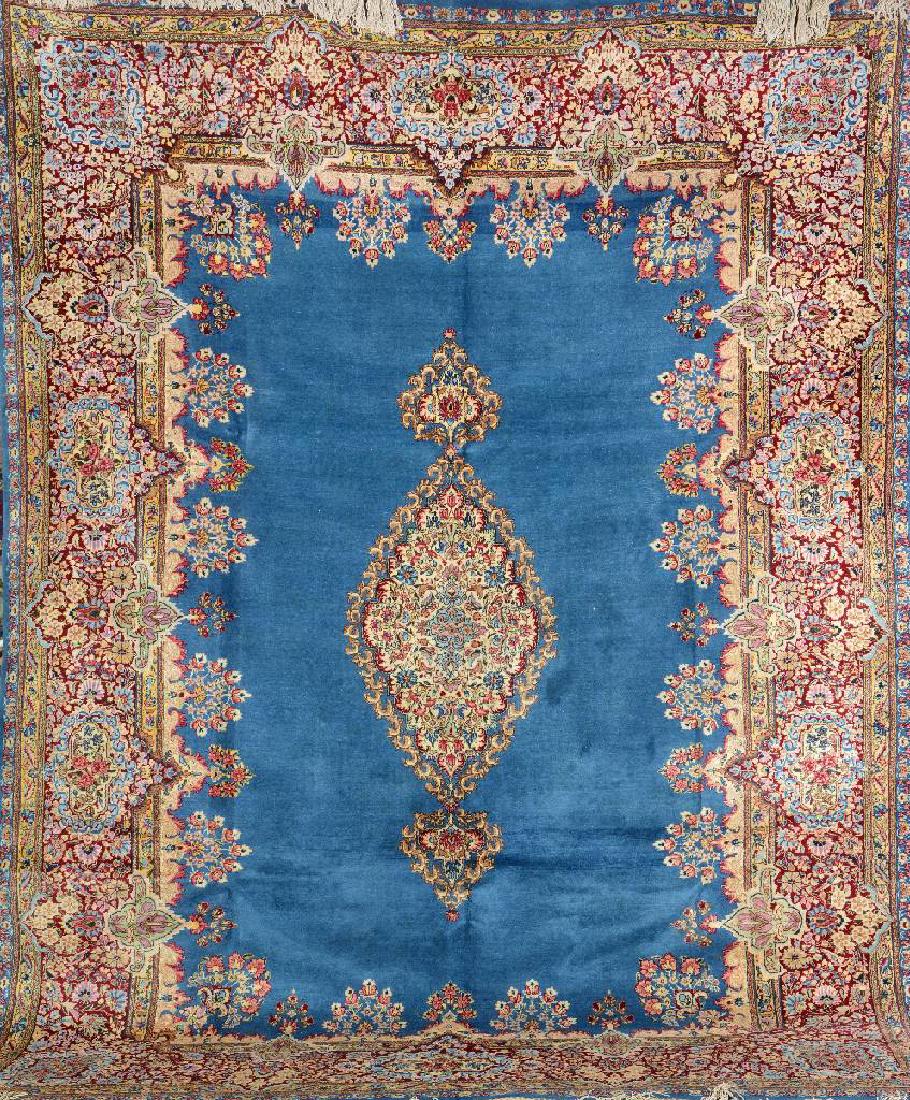 Kirman-Lavar Carpet, (1 of 1)