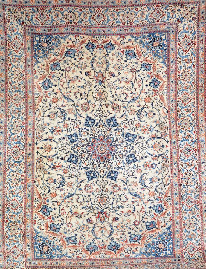 Nain 'Part-Silk' Carpet, (1 of 1)