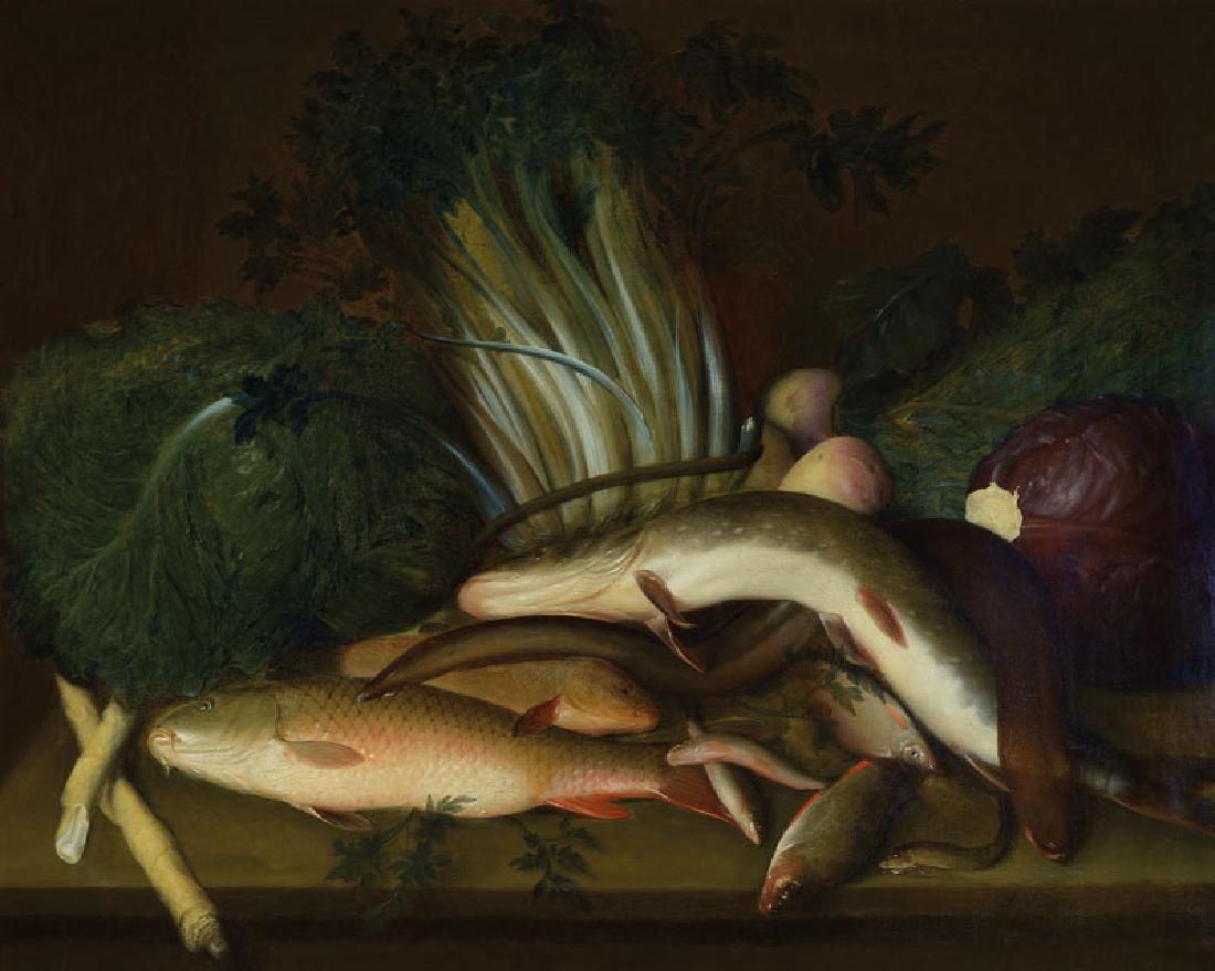 Louis Leonhard Hübner, proven 1694-1769 Attribution (1 of 2)