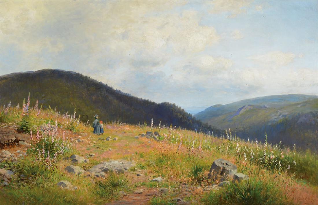 Wilhelm Julius August Nabert: Wilhelm Julius August Nabert, 1830 Brunswick- 1904 Dusseldorf, studied at the Düsseldorf academy under Hans Frederik Guda, Oswald Achenbach and Carl Irmer, in Karlsruhe under Conrad Friedrich Lessing