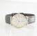 WITTNAUER New York unusual 14k white gold wristwatch