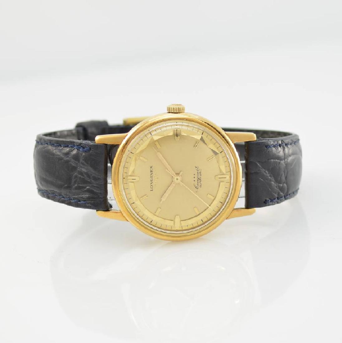 LONGINES Conquest 18k yellow gold gents wristwatch (1 of 7)