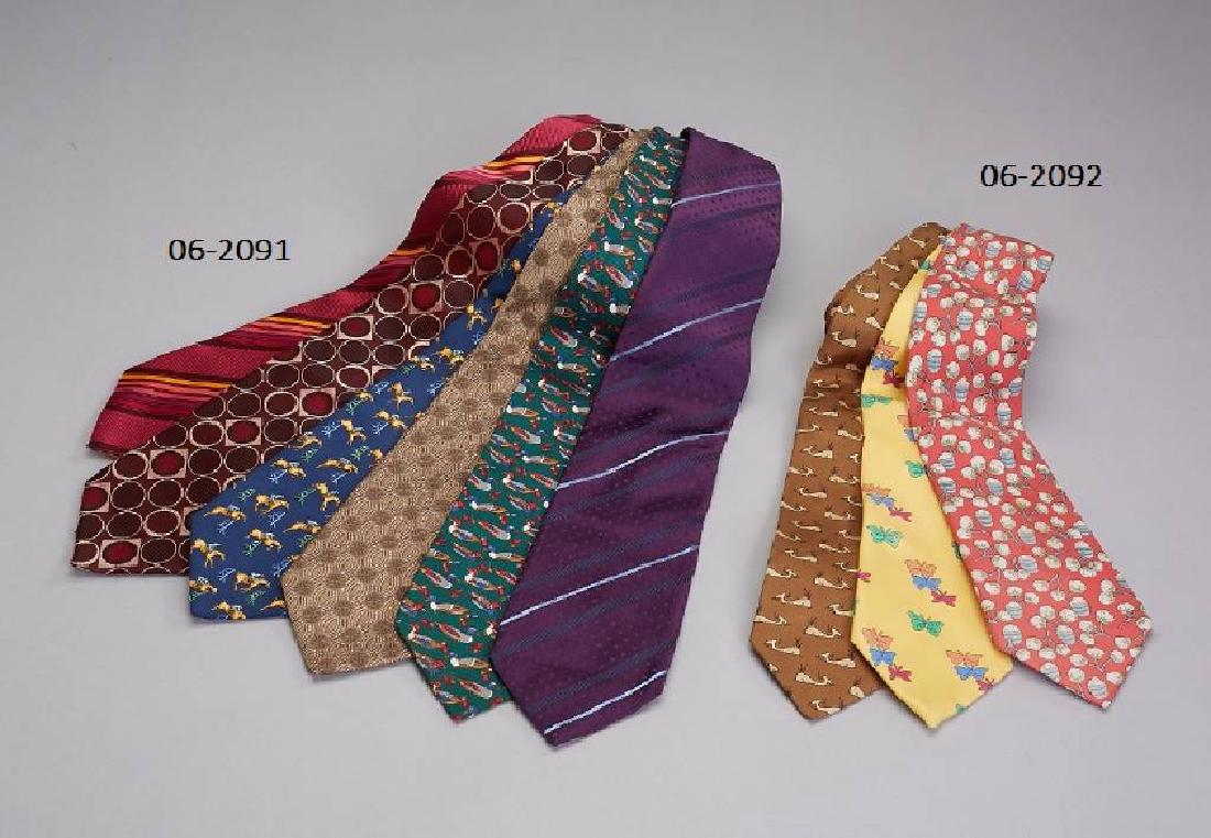 Lot 6 Designer ties: Lot 6 Designer ties , Dior, Piere Balman, Zegna, Gucci, Dolce & Gabbana, Etro, differentdesigns, colours and lengths