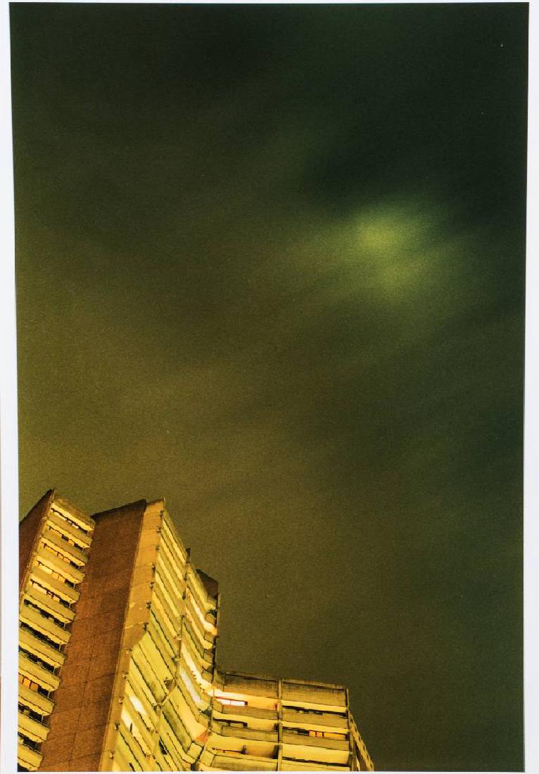 Tobias Zielony, born 1973 Wuppertal, Berliner filmmaker: Tobias Zielony, born 1973 Wuppertal, Berliner filmmaker and photograph, here: Light, inkjet print, signed on the reverse, dated 2015, titled, sheet size 47x32 cm
