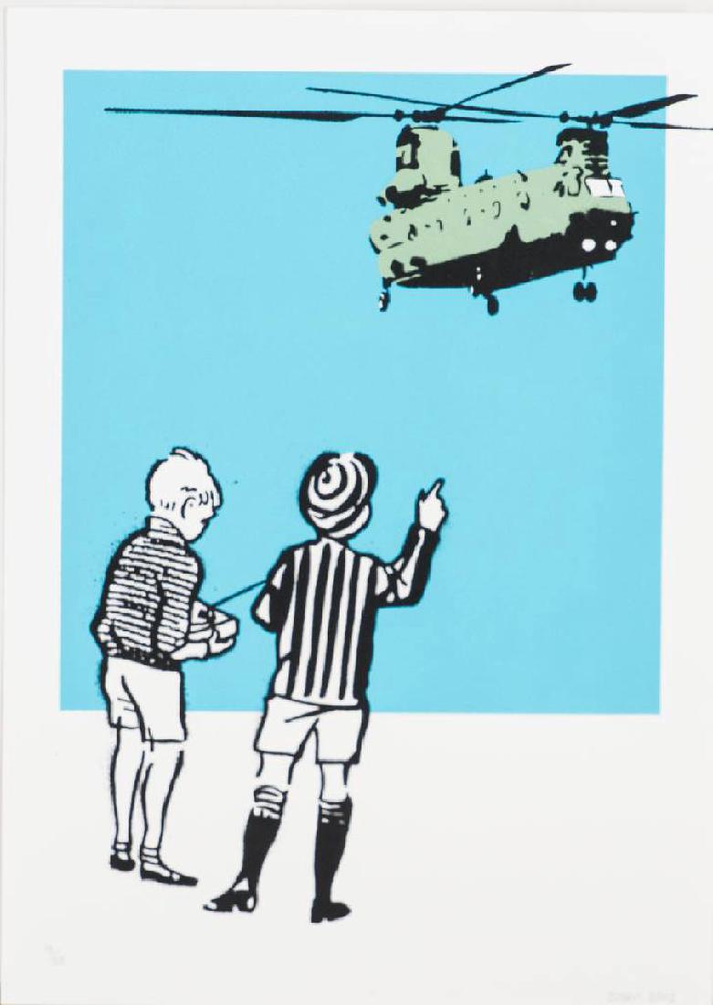 ZANDA, Remote Control, 3-Colour-screen print, signed (1 of 1)