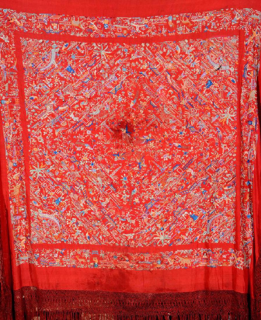 Chinese Silk Textile, (1 of 1)