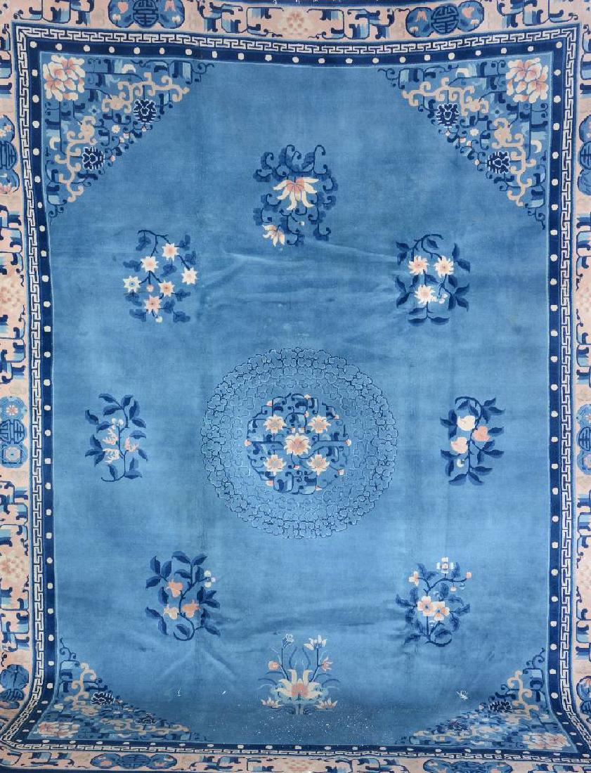 Chinese Antique-Finished Carpet, (1 of 1)