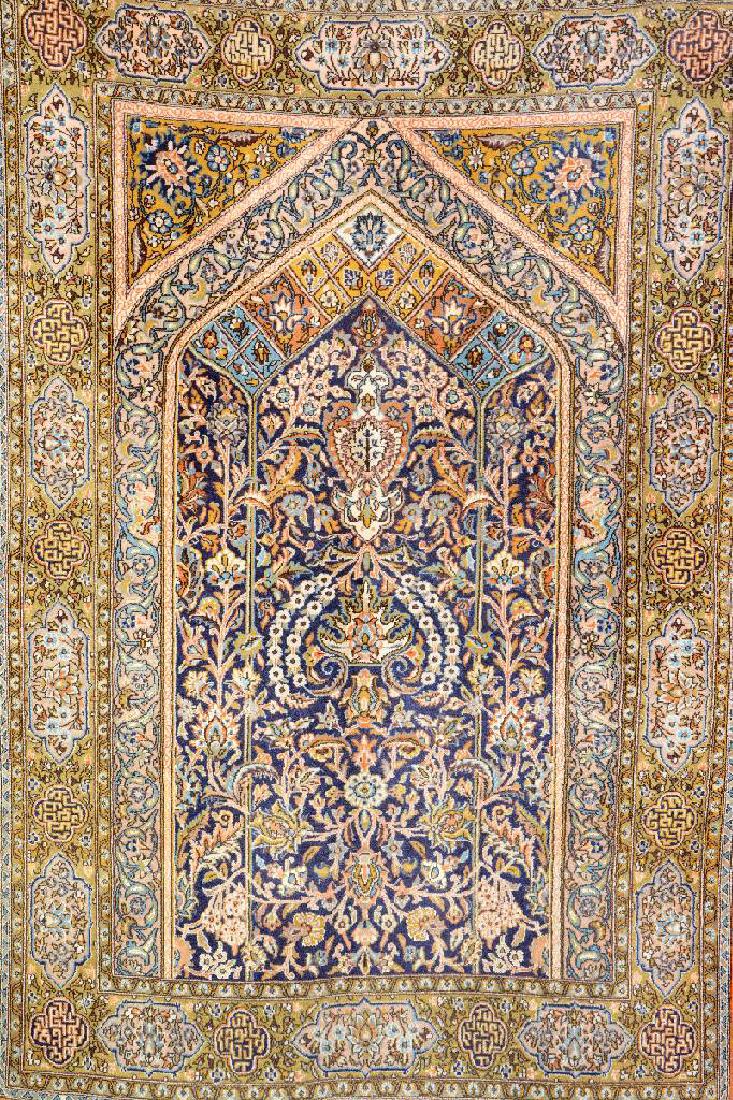 Part-Silk Qum Rug, (1 of 1)