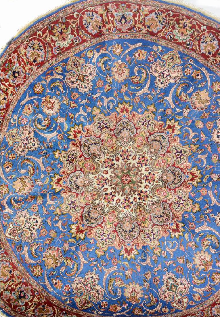 Tabriz 'Round Rug', (1 of 1)