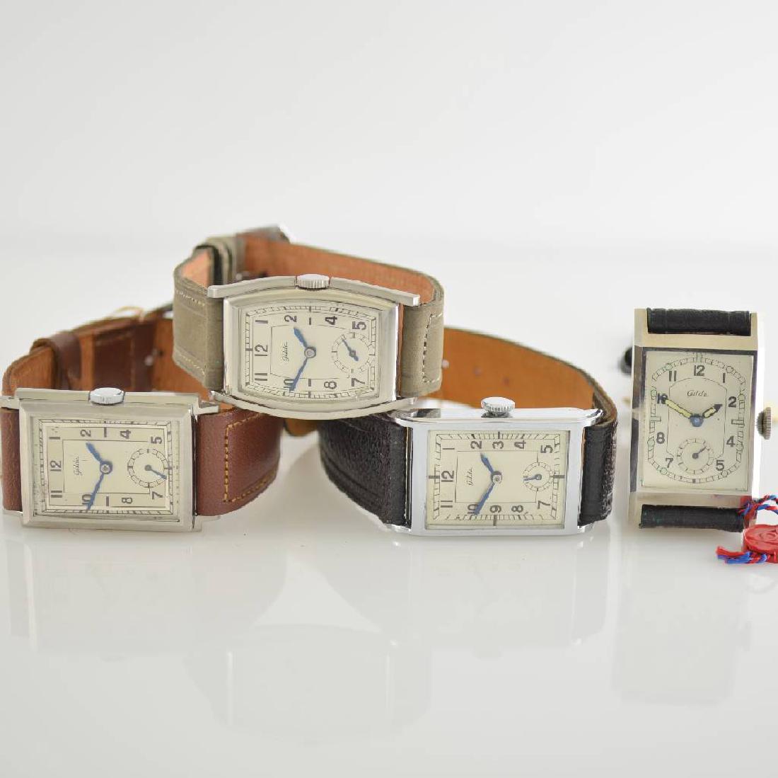 Set of 4 ALPINA 'GILDE' unworn rectangular gents (1 of 3)