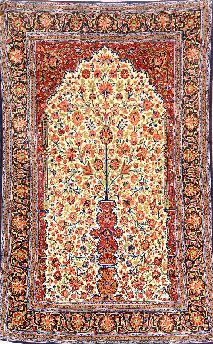 Kurk Qum Rug 'Part-Silk', (1 of 1)
