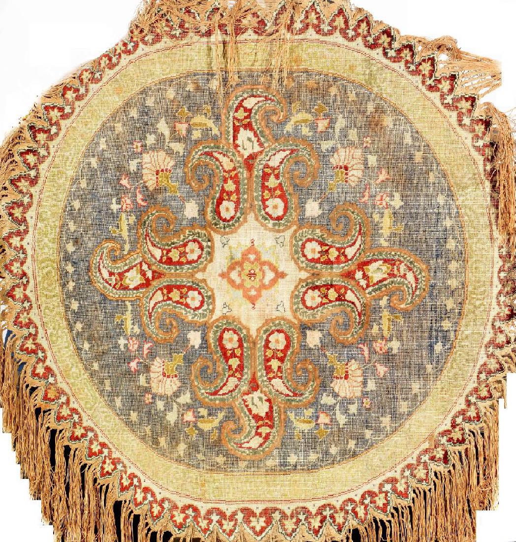 Round Silk Kaisery Rug, (1 of 1)