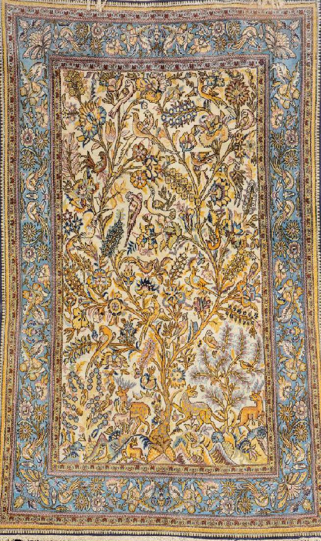 Qum Rug (Part-Silk), (1 of 1)