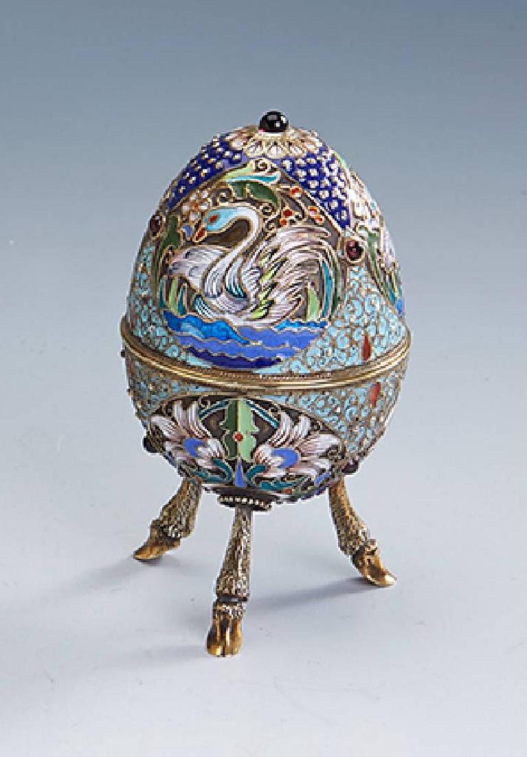 Cloisonne Egg, russian antetype 1902/08 (1 of 1)