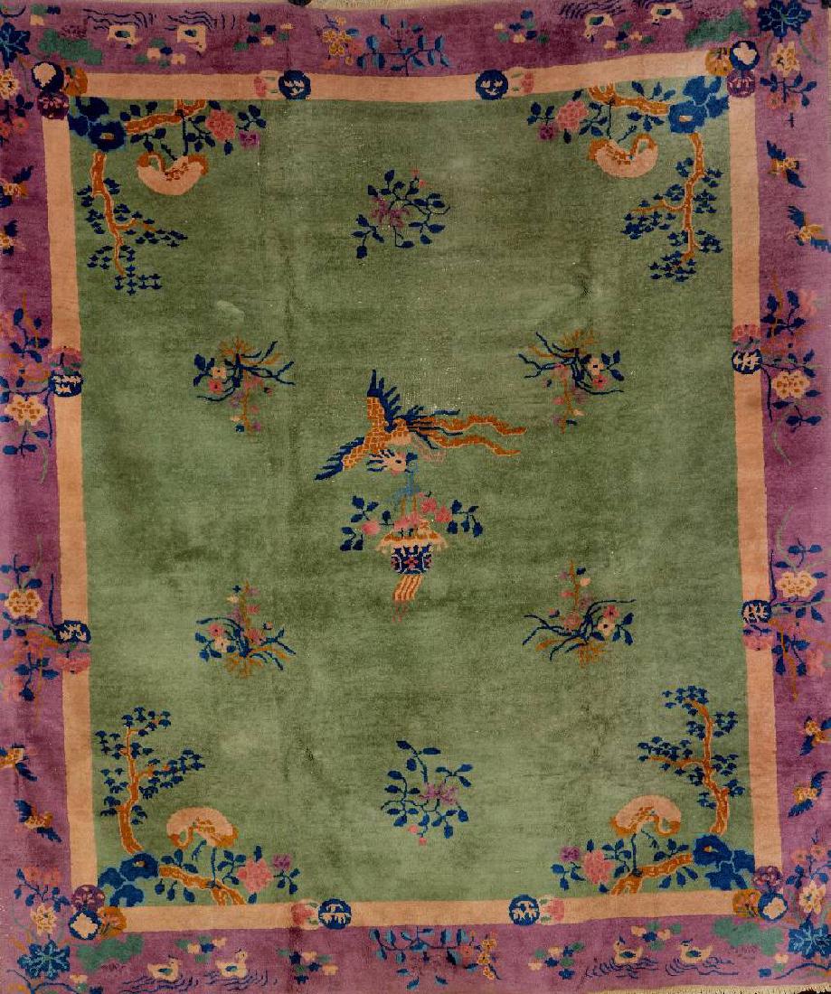 Green Ground Beijing Carpet, (1 of 1)