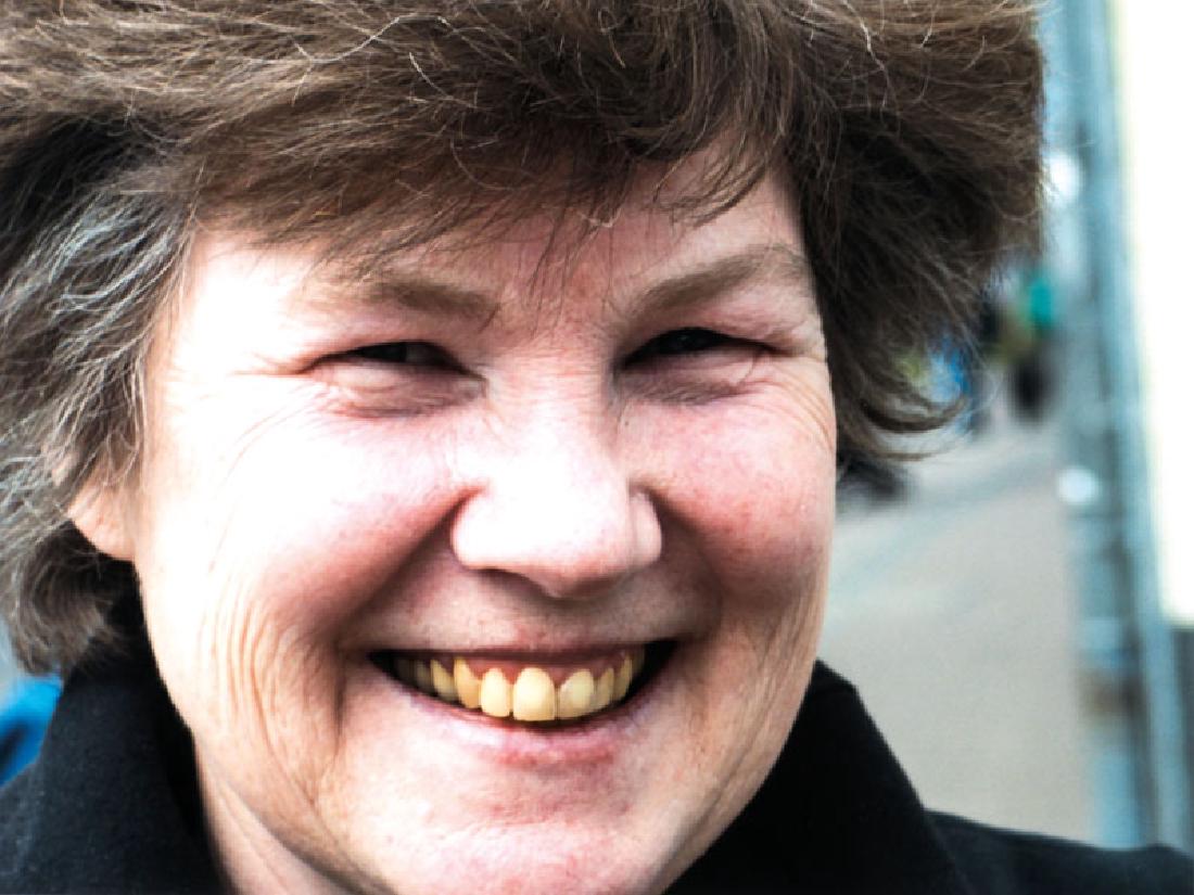 Thomas Struth and Hubert Ostendorf, Homeless: Thomas Struth and Hubert Ostendorf, Homeless photographing passers-by, color photograph, by: Regine Reinartz, portrait No. 7, Ed. 2/3, verso inscribed, approx 23,5x31 cm ******************************