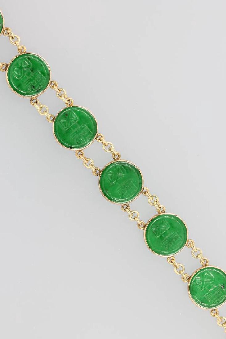 Bracelet with jade (1 of 1)