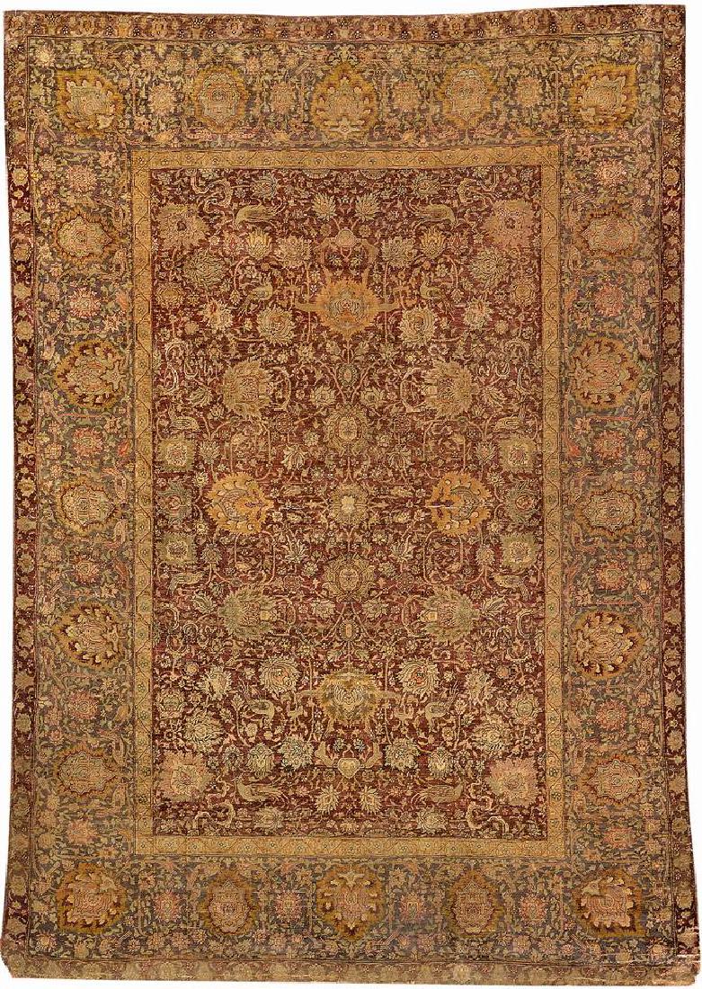 Silk & Metal-Thread Koum Kapi 'Zareh Penyamin'(Signed), (1 of 13)