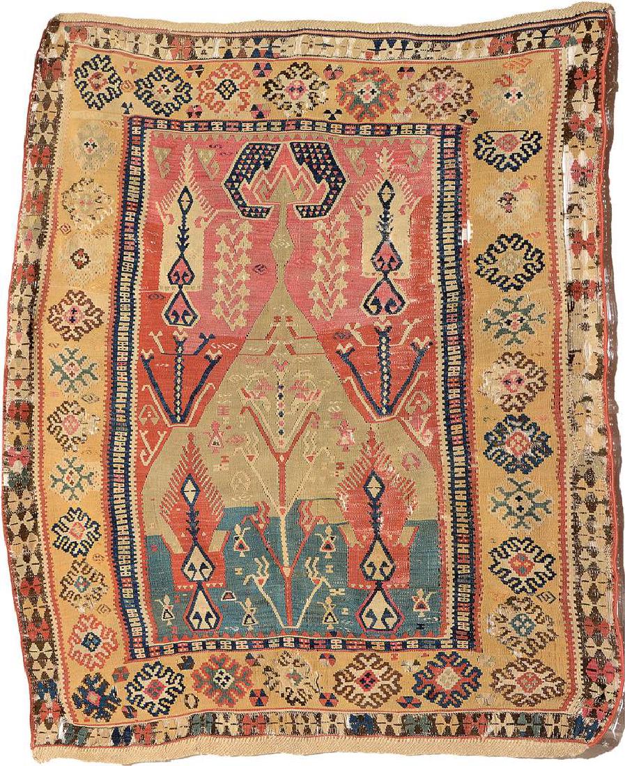 Northeast Anatolian Erzurum 'Prayer Kilim', (1 of 5)