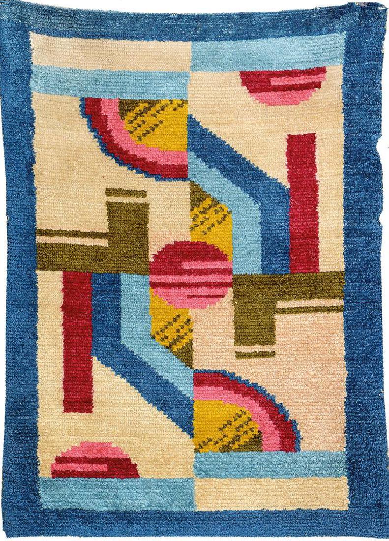 Original 'Bauhaus' Designer Rug (Bauhaus- School Of (1 of 6)