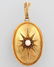 14 kt gold locketpendant