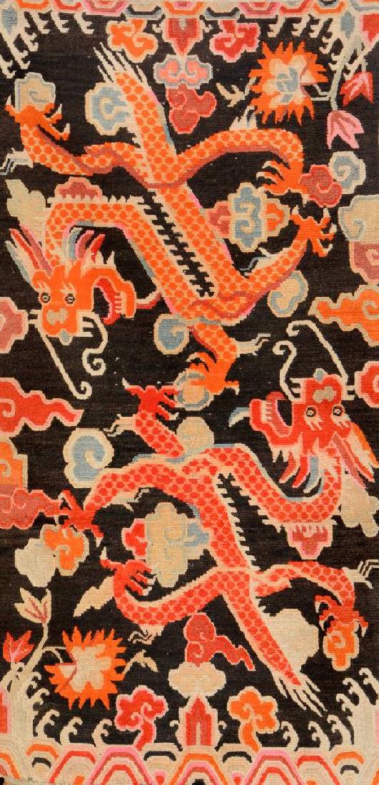 Tibetan Shigatse Khaden 'Wedding Rug' (Dragon Design), (1 of 1)