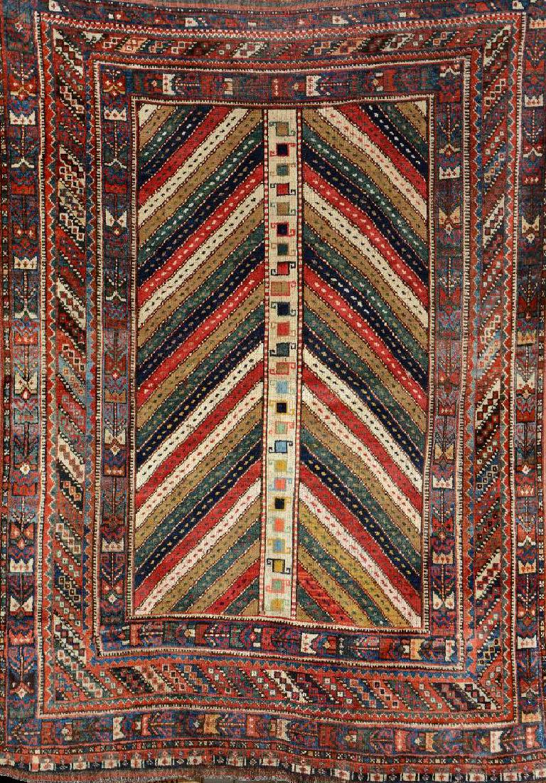 Khamseh Rug (Multicolor Tree Pattern), (1 of 1)