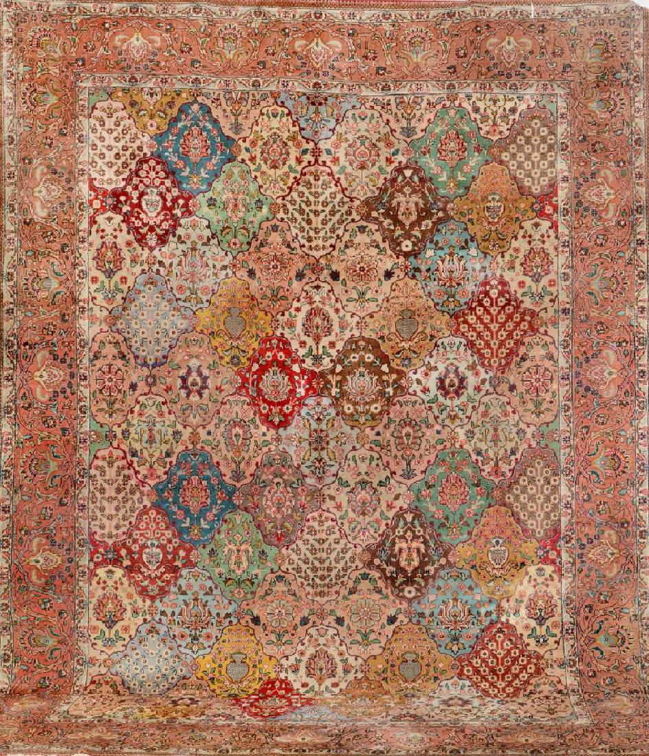 Tabriz Carpet (Multicolor Field), (1 of 1)