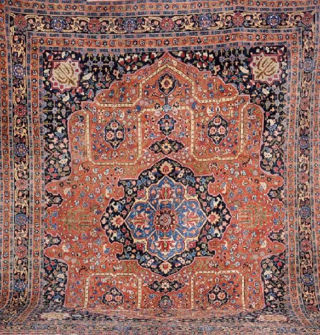 Tabriz Carpet, (1 of 1)