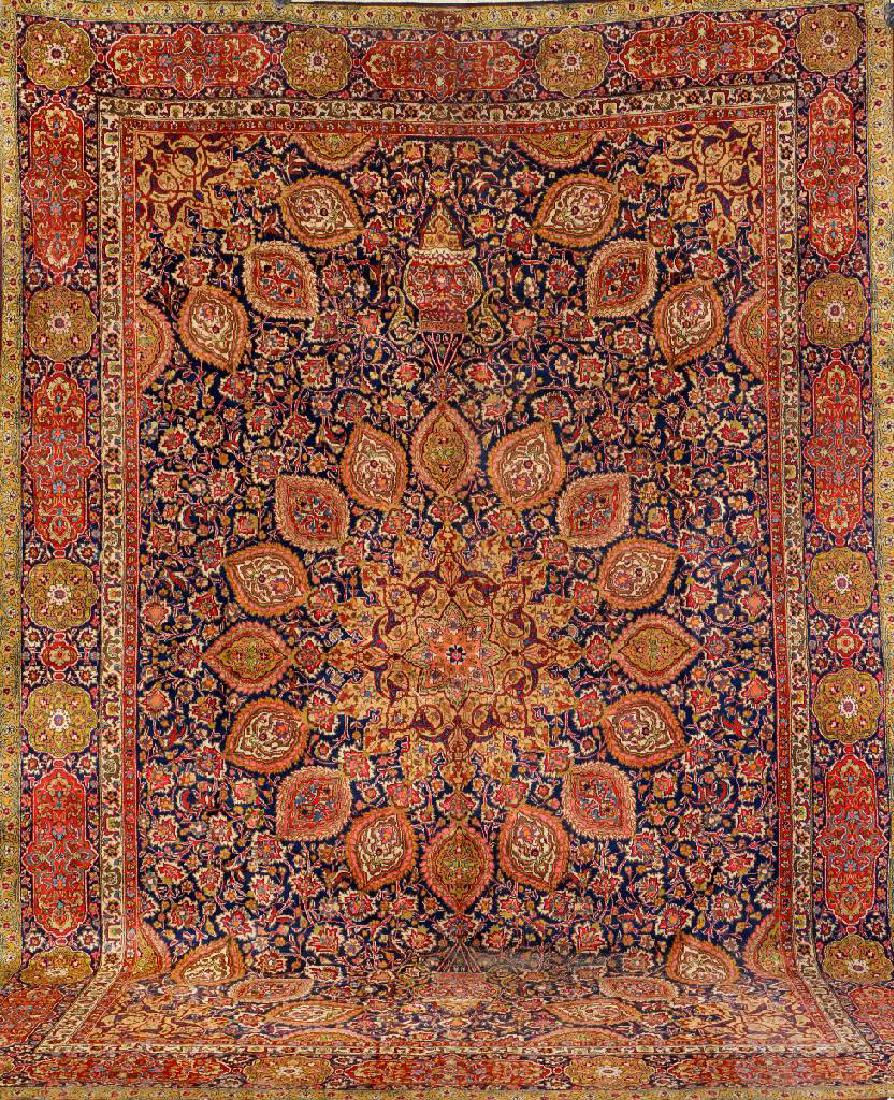 Tabriz 'Sheik-Safi' Carpet, (1 of 1)