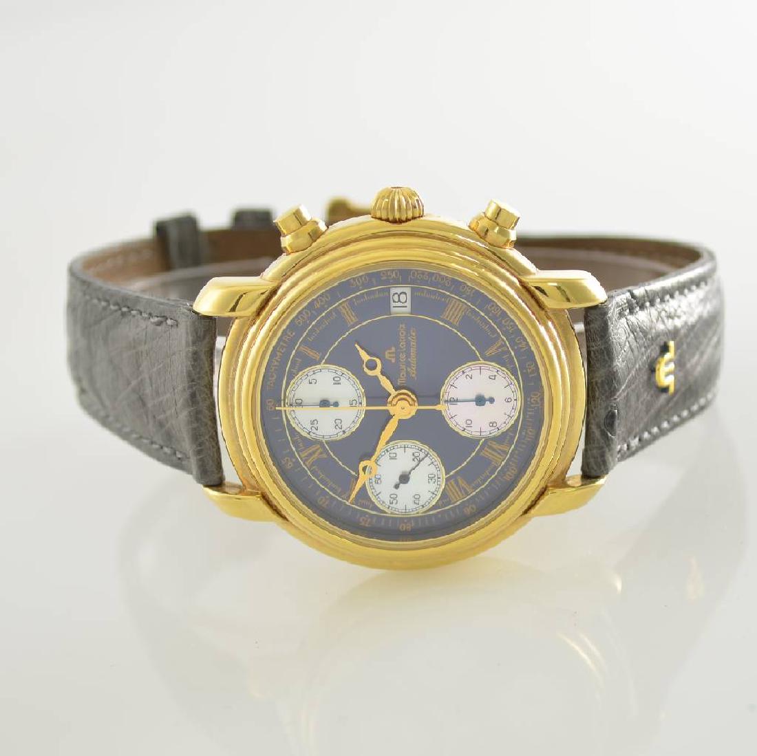 MAURICE LACROIX gents wristwatch with chronograph (1 of 8)