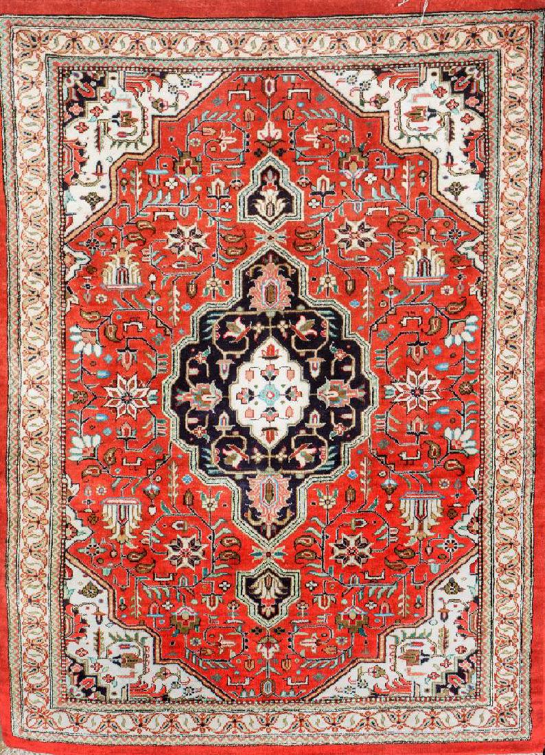 Fine Silk Qum Rug, (1 of 1)